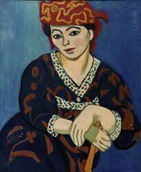Madame Matisse, Red Madras (Henri Matisse) - Muzeo.com