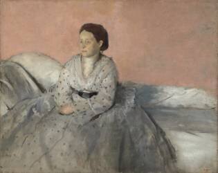 Madame René de Gas (Edgar Degas) - Muzeo.com