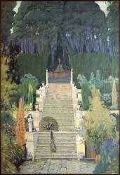 Majestic garden. Raixa II (Santiago Rusiñol) - Muzeo.com