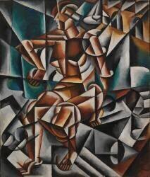Man + air + space (Lioubov Popova) - Muzeo.com