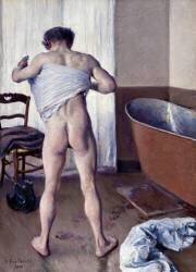 Man at His Bath (Gustave Caillebotte) - Muzeo.com