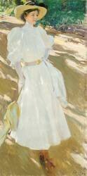 Maria at La Granja (Joaquin Sorolla y Bastida) - Muzeo.com