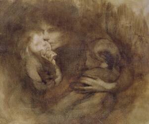 Maternity (Eugène Carrière) - Muzeo.com
