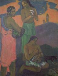Maternity, or Three Women on the Seashore (Paul Gauguin) - Muzeo.com