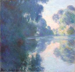 Matinée sur la Seine (Claude Monet) - Muzeo.com