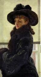 Mavourneen, Portrait of Kathleen Newton (James Tissot) - Muzeo.com