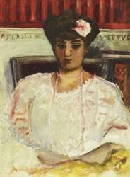 Misia in Pink Blouse (Pierre Bonnard) - Muzeo.com