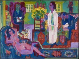 Modern Bohemia (Ernst Ludwig Kirchner) - Muzeo.com