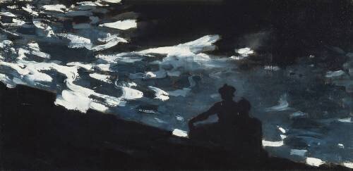 Moonlight on the Water (Winslow Homer) - Muzeo.com