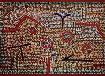 Mosaic from Prhun (Paul Klee) - Muzeo.com