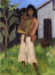 Mother and Child (Otto Mueller) - Muzeo.com