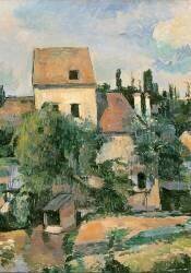 Moulin de la Couleuvre at Pontoise (Paul Cézanne) - Muzeo.com