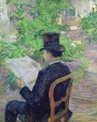 Mr. Desire Dihau (1833-1899) (Henri de Toulouse-Lautrec) - Muzeo.com