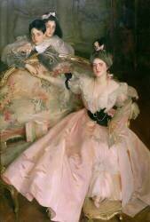 Mrs. Carl Meyer, later lady Meyer, and her two Children (John Singer Sargent) - Muzeo.com