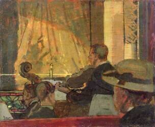 Music Hall (Walter Richard Sickert) - Muzeo.com