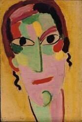 Mystical Head: Completely Awake (Alexej von Jawlensky) - Muzeo.com