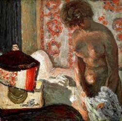 Naked to the lamp (Pierre Bonnard) - Muzeo.com
