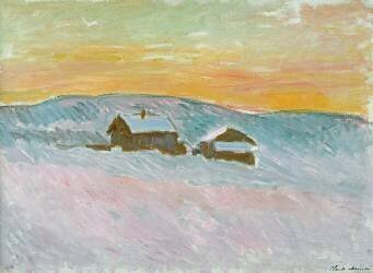 Norwegian Landscape (Claude Monet) - Muzeo.com