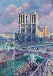 Notre-Dame de Paris (Maximilien Luce) - Muzeo.com