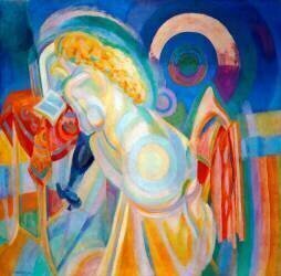 Nude at the dressing table (Robert Delaunay) - Muzeo.com