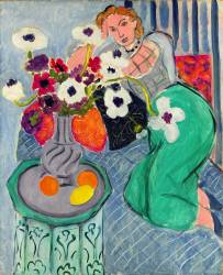 Odalisque, Blue Harmony, 1937 (Henri Matisse) - Muzeo.com