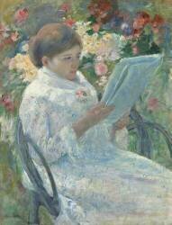 On a Balcony (Mary Cassatt) - Muzeo.com