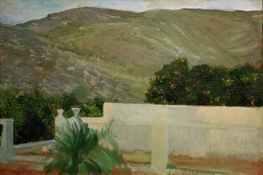 Orange grove near Alcira (Joaquin Sorolla y Bastida) - Muzeo.com