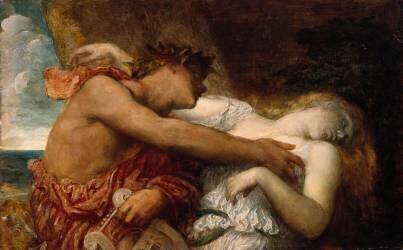 Orpheus and Eurydice (George Frederick Watts) - Muzeo.com