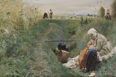 Our Daily Bread (Anders Zorn) - Muzeo.com