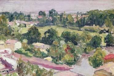 Parisian Suburb (Albert Marquet) - Muzeo.com