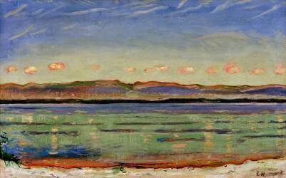 Paysage à formes rythmiques (Ferdinand Hodler) - Muzeo.com