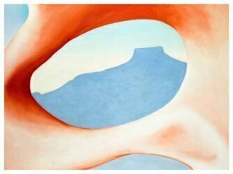 Pedernal - From the Ranch II, 1958 (Georgia O'Keeffe) - Muzeo.com