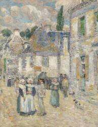 Pont-Aven (Childe Hassam) - Muzeo.com