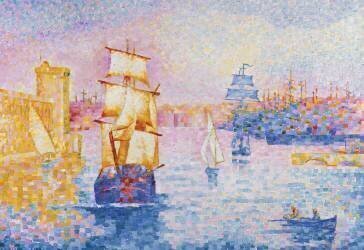 Port of Marseilles (Henri-Edmond Cross) - Muzeo.com