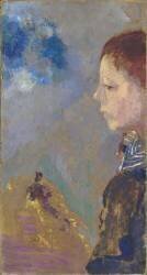 Portrait d'Arï Redon au col marin (Odilon Redon) - Muzeo.com