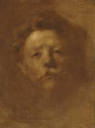 Portrait de l'artiste (Eugène Carrière) - Muzeo.com