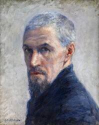 Portrait de l'artiste (Gustave Caillebotte) - Muzeo.com
