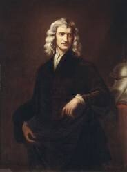 Portrait d'Isaac Newton, philosophe et mathématicien (1642-1727) (Hermann Goldschmidt) - Muzeo.com