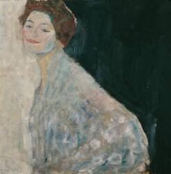 Portrait of a Lady in white (Gustav Klimt) - Muzeo.com