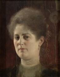 Portrait of a woman (Gustav Klimt) - Muzeo.com