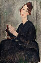Portrait of a Young Woman (Amedeo Modigliani) - Muzeo.com