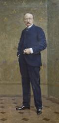 Portrait of Arrigo Boito (Leopoldo Metlicovitz) - Muzeo.com