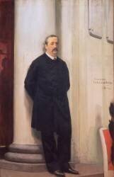 Portrait of Composer and Chemist Alexandre Borodine (Ilya Répine) - Muzeo.com