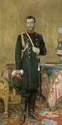 Portrait of Emperor Nicholas II (Ilya Répine) - Muzeo.com