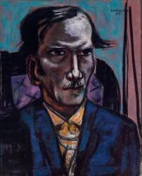 Portrait of Fred Conway (Max Beckmann) - Muzeo.com