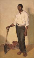 Portrait of Gardener (Harold Gilman) - Muzeo.com