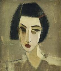Portrait of Gota (Hélène Schjerfbeck) - Muzeo.com