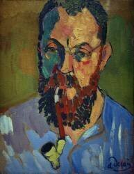 Portrait of Henri Matisse (André Derain) - Muzeo.com
