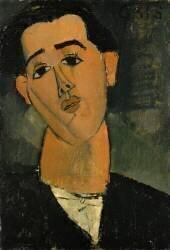 Portrait of Juan Gris (Amedeo Modigliani) - Muzeo.com
