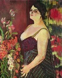 Portrait of Madame Coquiot (Suzanne Valadon) - Muzeo.com